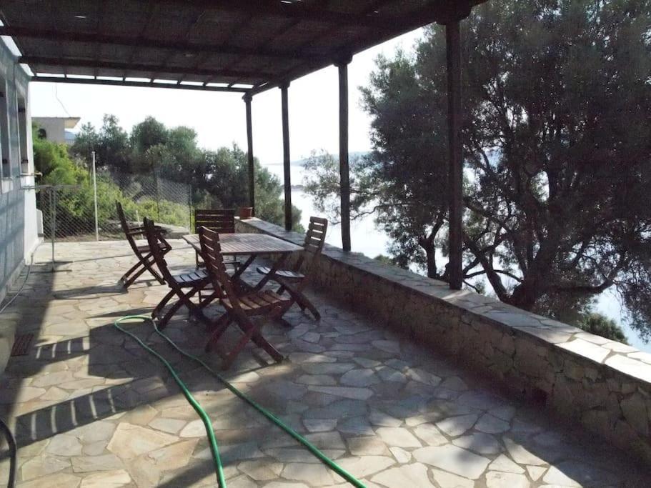Villa With Breathtaking Views And Private Beach Agios Dimitrios (Alonisos) Exterior foto